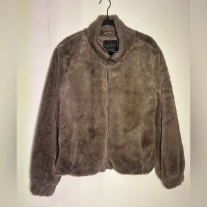 Sanctuary Taupe Teddy Jacket